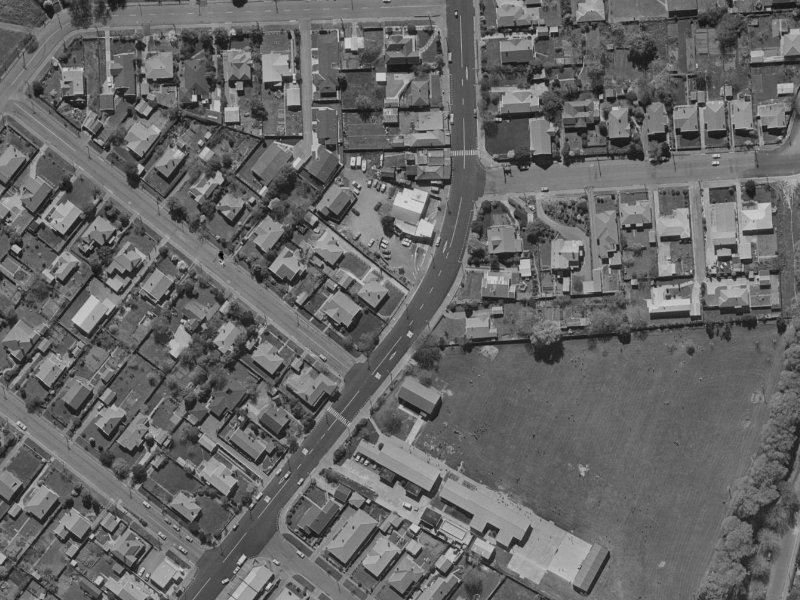 21 Colombo Street from the air, 1970-1974