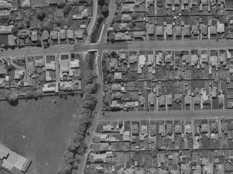 Waimea Terrace from the air, 1970-1974