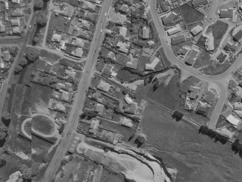 122A Centaurus Road from the air, 1970-1974