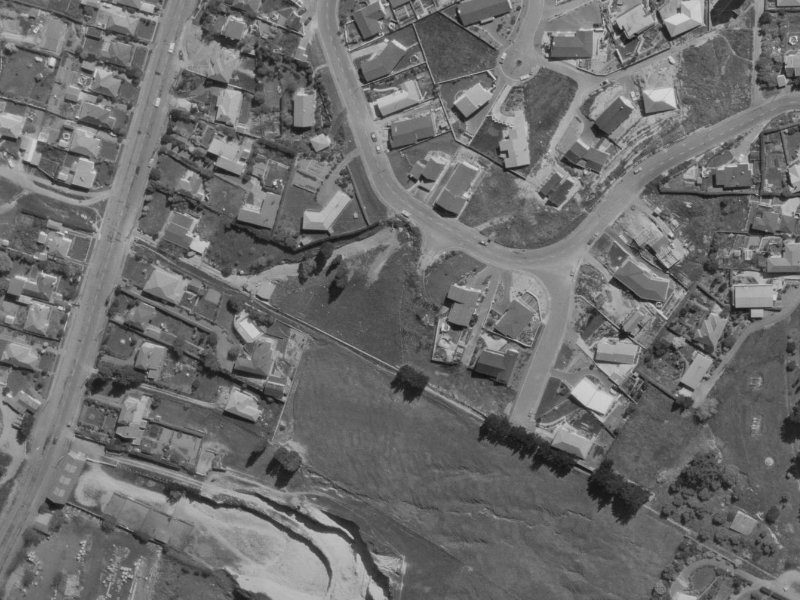 4 Morven Terrace from the air, 1970-1974