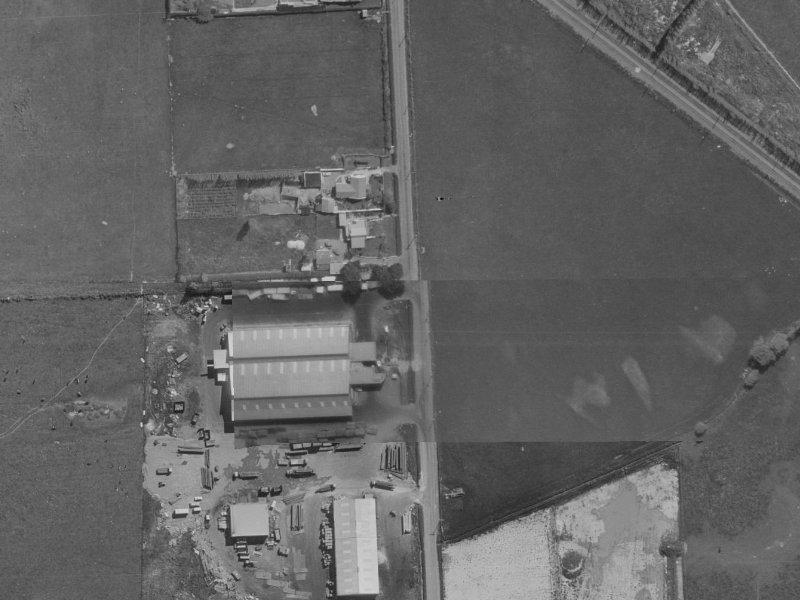 61 Chapmans Road from the air, 1970-1974