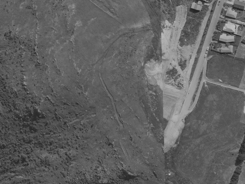 17 Brigid Place from the air, 1970-1974