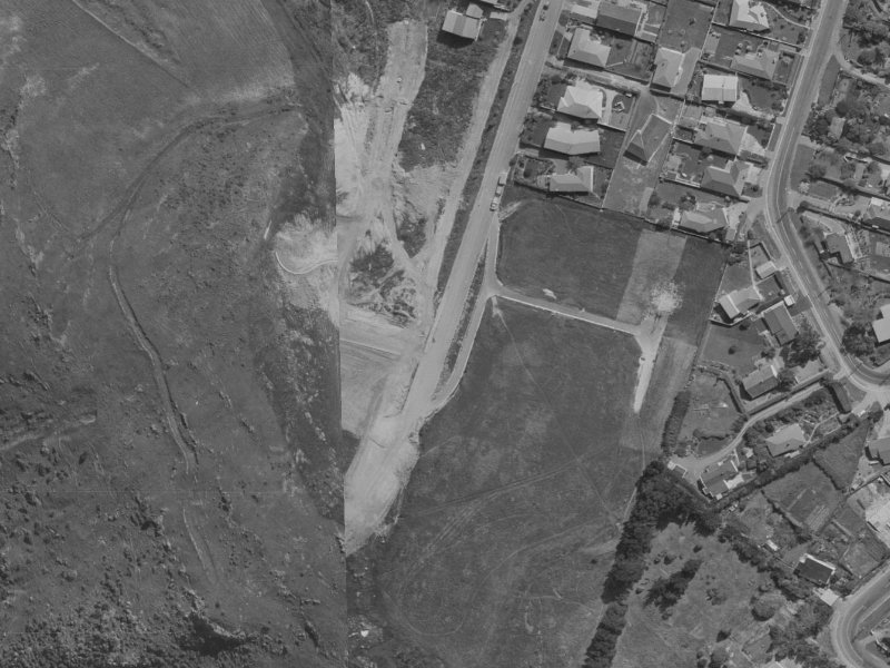216 Cannon Hill Crescent from the air, 1970-1974