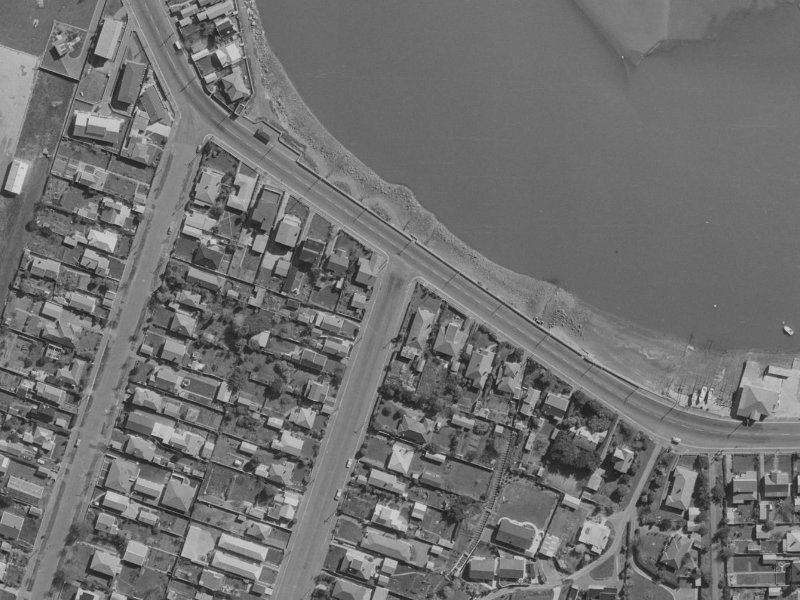 1 Bay View Road from the air, 1970-1974