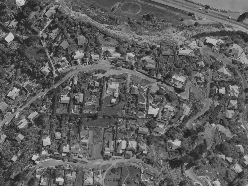 11 Kinsey Terrace from the air, 1970-1974
