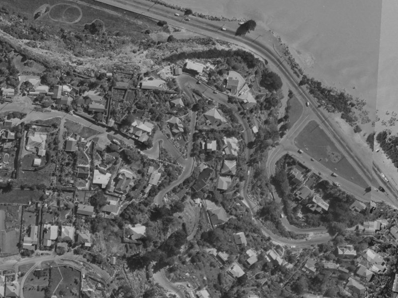 49 Clifton Terrace from the air, 1970-1974