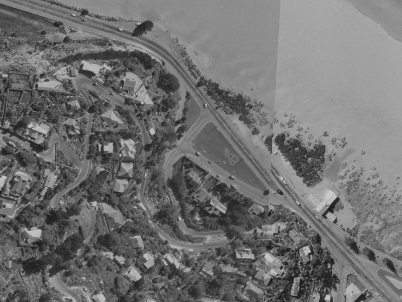 1–4 Clifton Bay from the air, 1970-1974