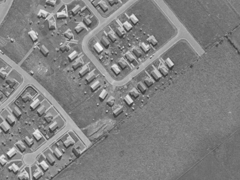 35 Haslam Crescent from the air, 1970-1974
