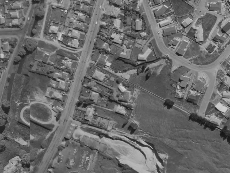 118A Centaurus Road from the air, 1970-1974