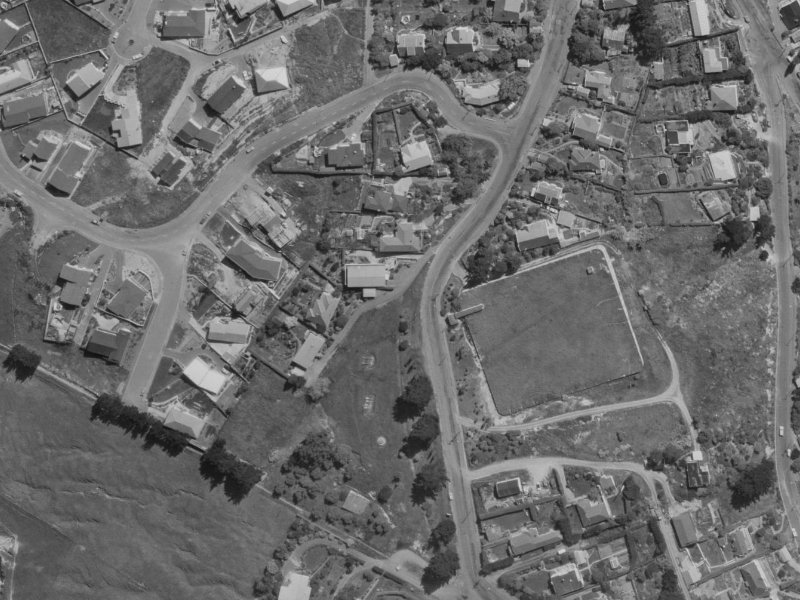 30B Huntsbury Avenue from the air, 1970-1974