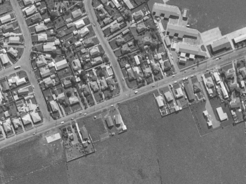 127 Sparks Road from the air, 1970-1974