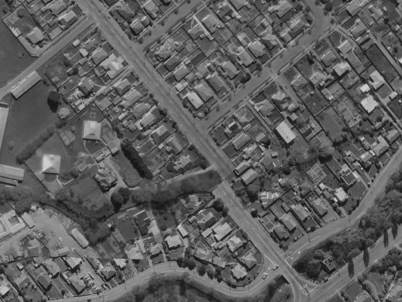 27 Barrington Street from the air, 1970-1974