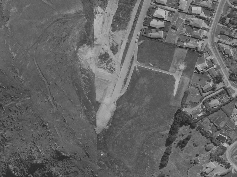 231 Cannon Hill Crescent from the air, 1970-1974