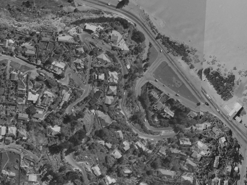 31 Clifton Terrace from the air, 1970-1974