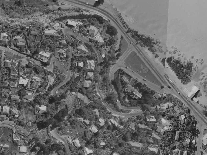 30 Clifton Terrace from the air, 1970-1974