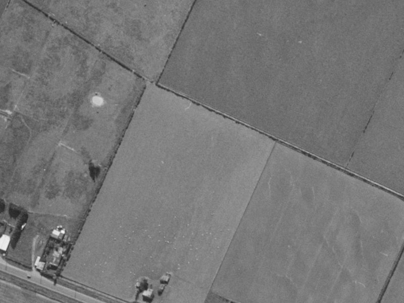 36E Burbank Drive from the air, 1970-1974