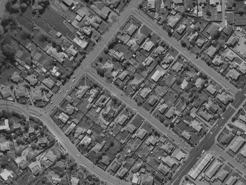9 Woodbridge Road from the air, 1970-1974