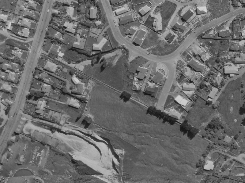 Morven Terrace from the air, 1970-1974