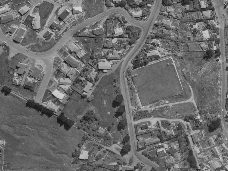 30D Huntsbury Avenue from the air, 1970-1974