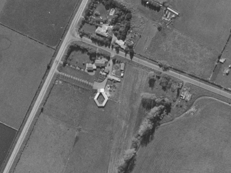 155 Dunbars Road from the air, 1970-1974