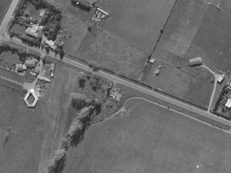 137 Dunbars Road from the air, 1970-1974