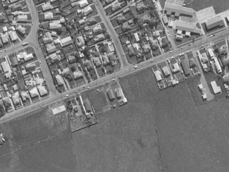 130 Sparks Road from the air, 1970-1974