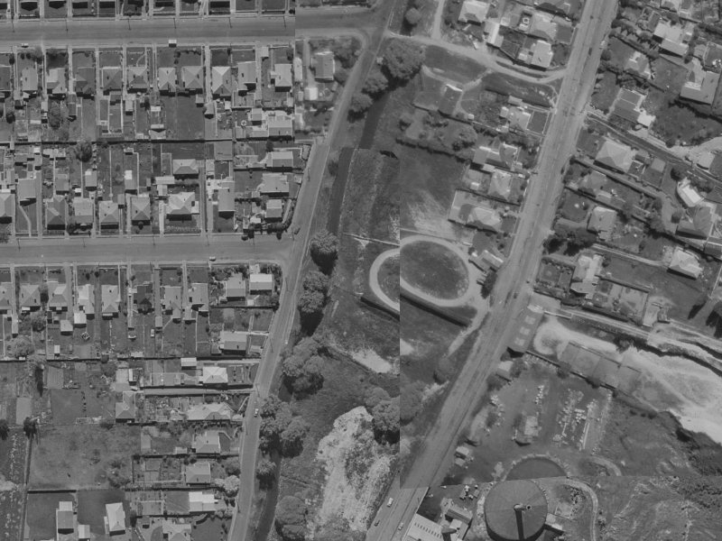 6 Palatine Terrace from the air, 1970-1974