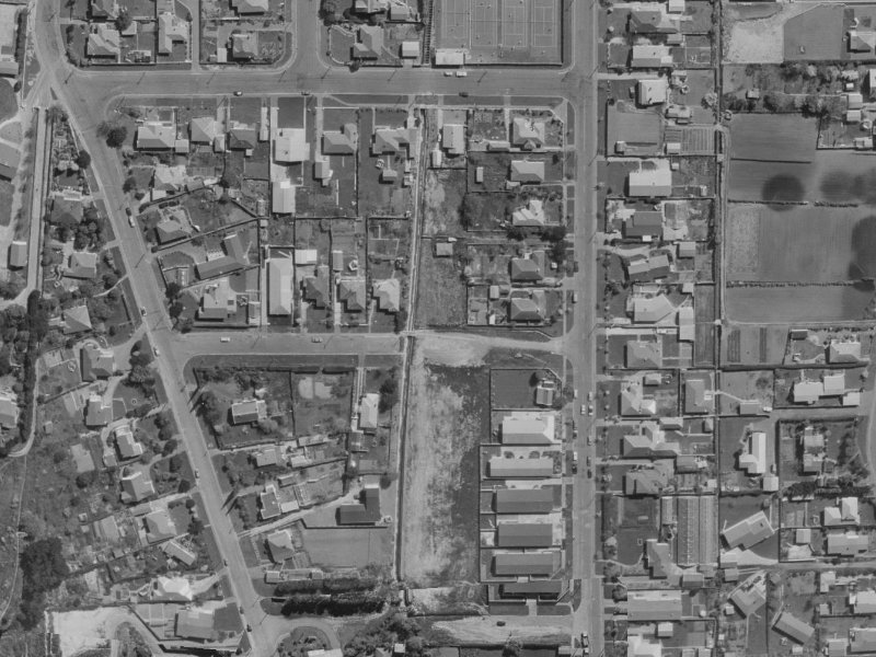 3 Charlene Place from the air, 1970-1974