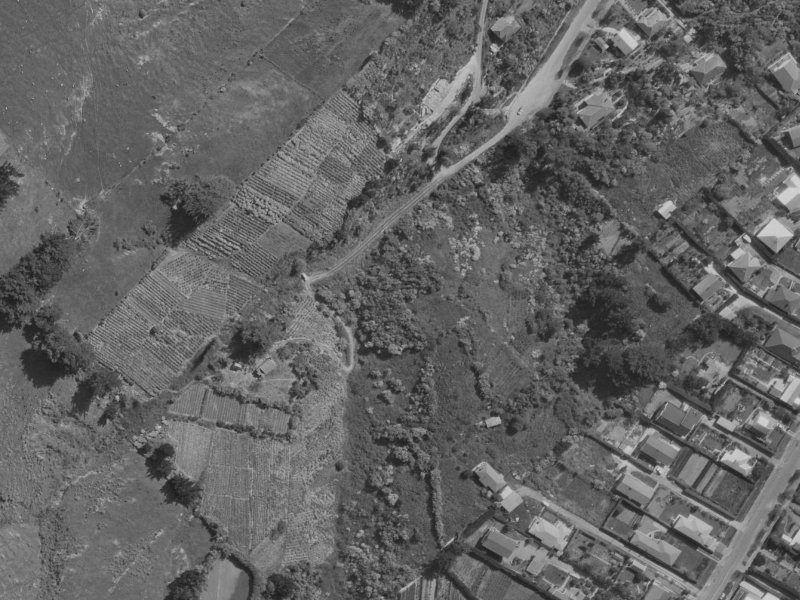 12 Mandalay Lane from the air, 1970-1974