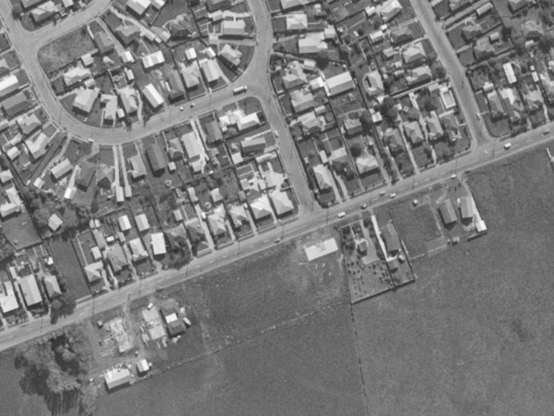 143 Sparks Road from the air, 1970-1974
