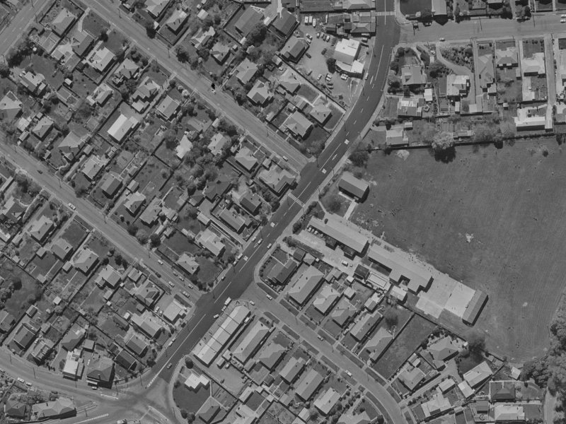 15 Colombo Street from the air, 1970-1974