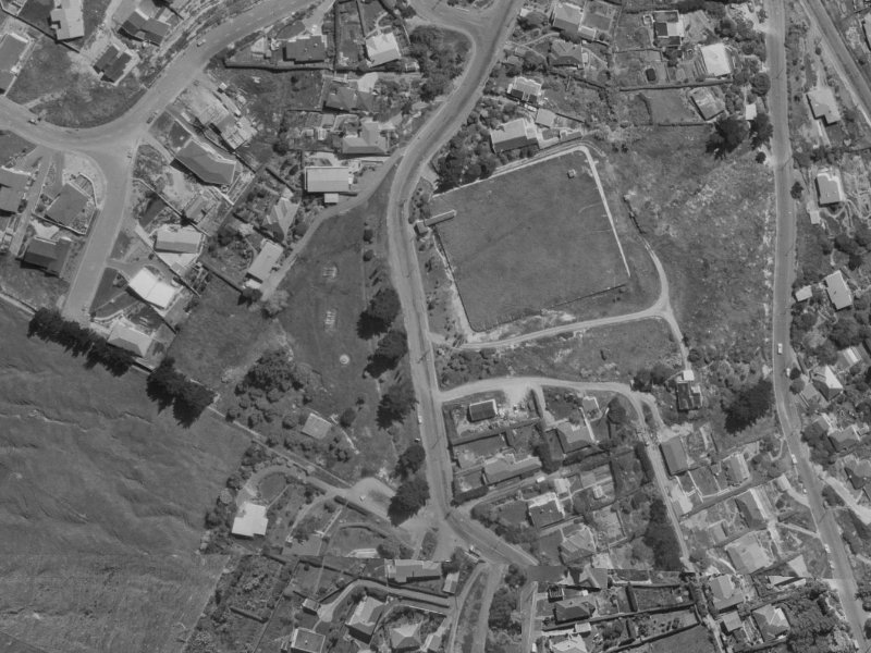 31E Huntsbury Avenue from the air, 1970-1974