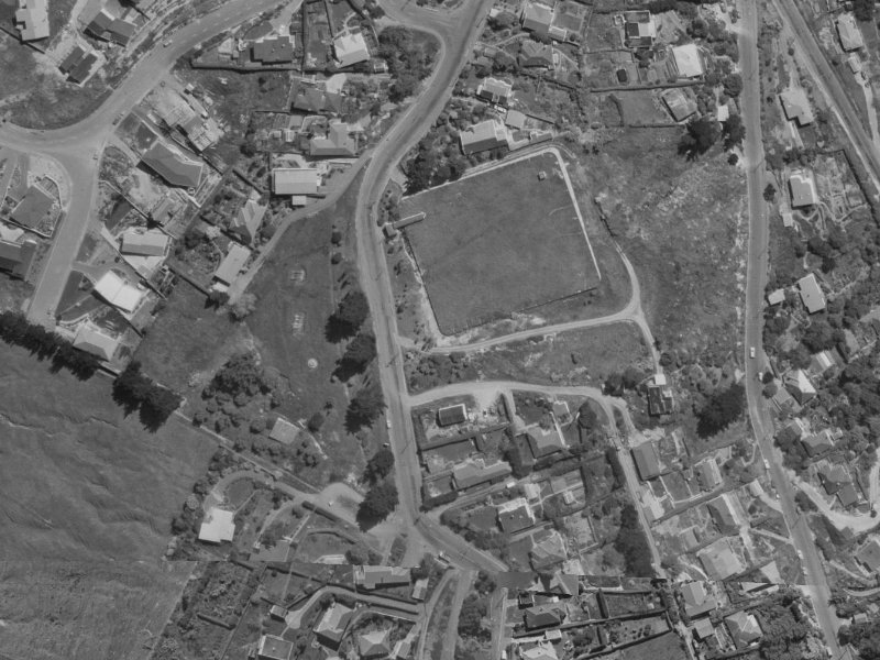 4 Millhill Lane from the air, 1970-1974