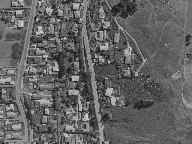 37 Rapaki Road from the air, 1970-1974