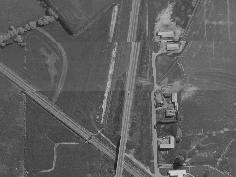28R Dalziel Place from the air, 1970-1974