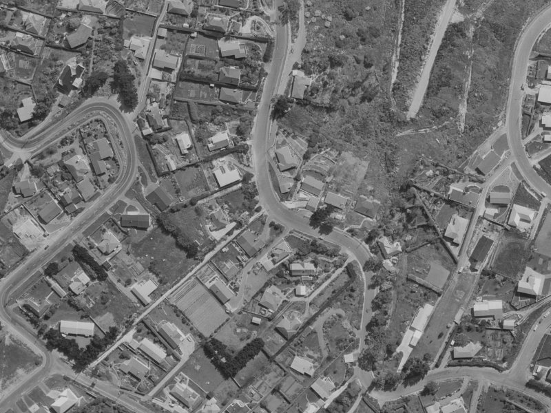 186A Mount Pleasant Road from the air, 1970-1974