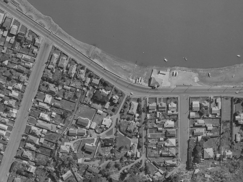 234 Main Road from the air, 1970-1974