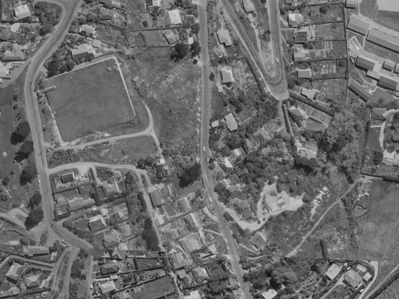 2–28 Aotea Terrace from the air, 1970-1974