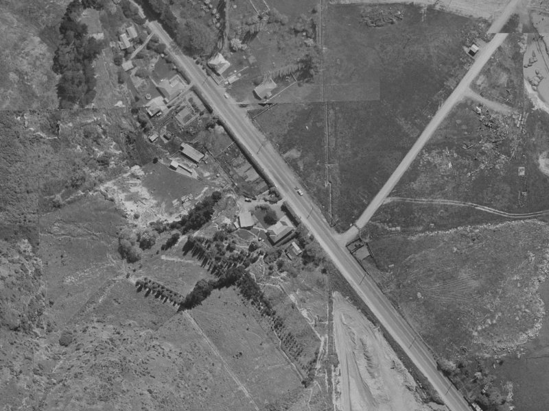 313 Port Hills Road from the air, 1970-1974