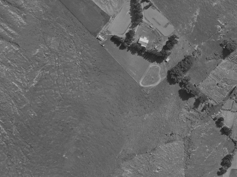 116 Glenstrae Road from the air, 1970-1974