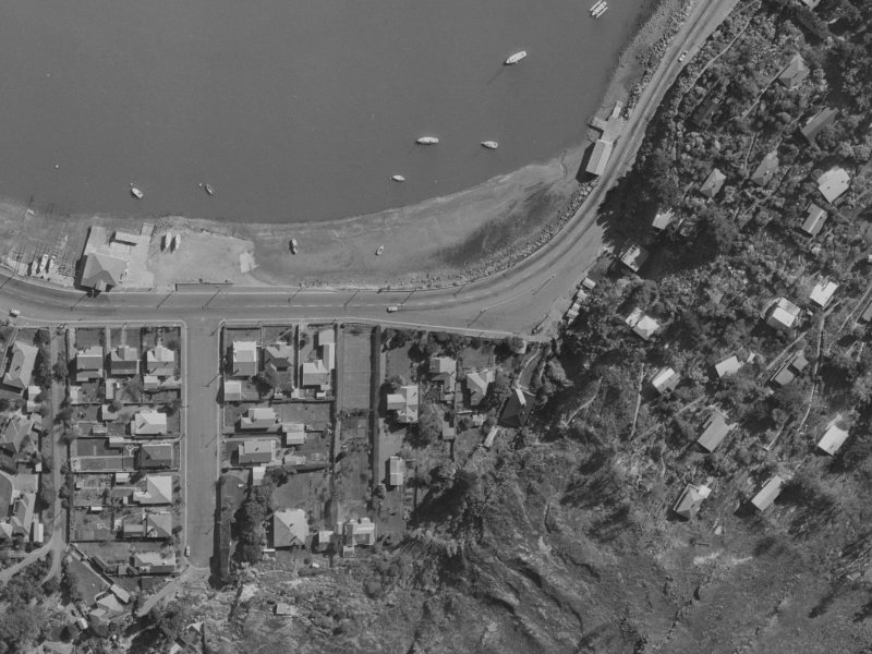 258 Main Road from the air, 1970-1974