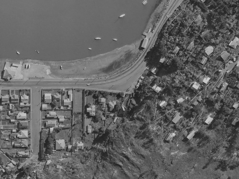 260A Main Road from the air, 1970-1974