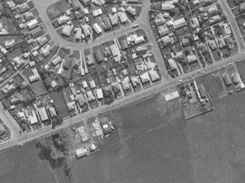 149 Sparks Road from the air, 1970-1974