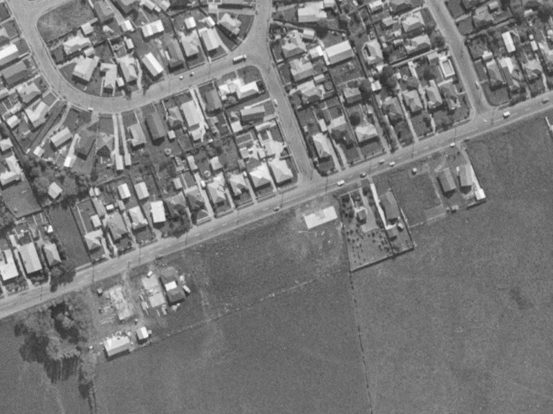 144 Sparks Road from the air, 1970-1974