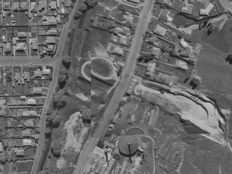 103 Centaurus Road from the air, 1970-1974