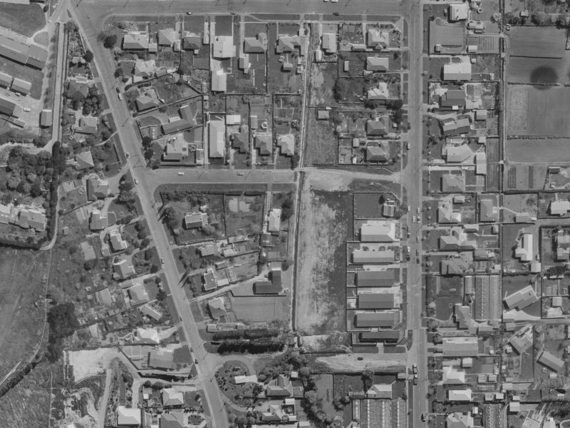 6 Leonard Place from the air, 1970-1974