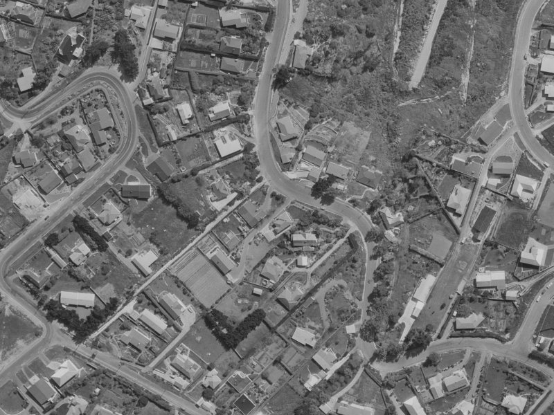 186B Mount Pleasant Road from the air, 1970-1974