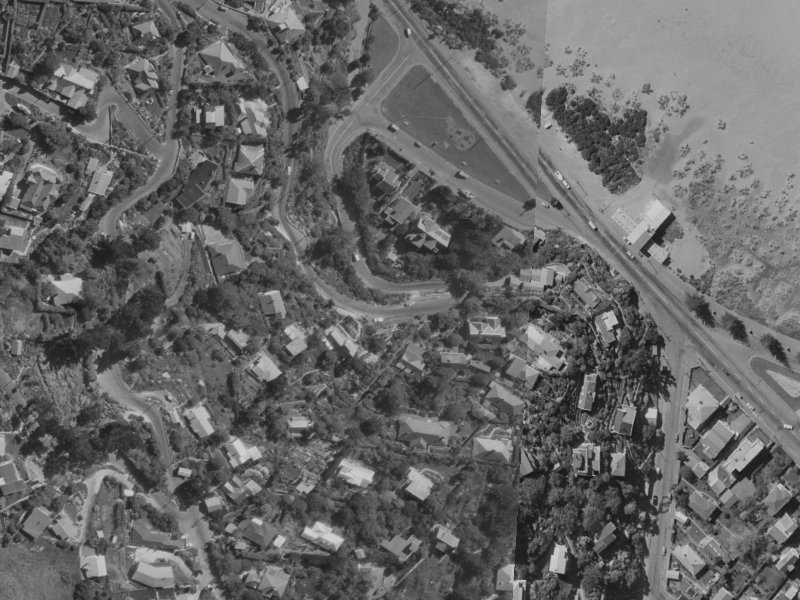 7 Clifton Terrace from the air, 1970-1974