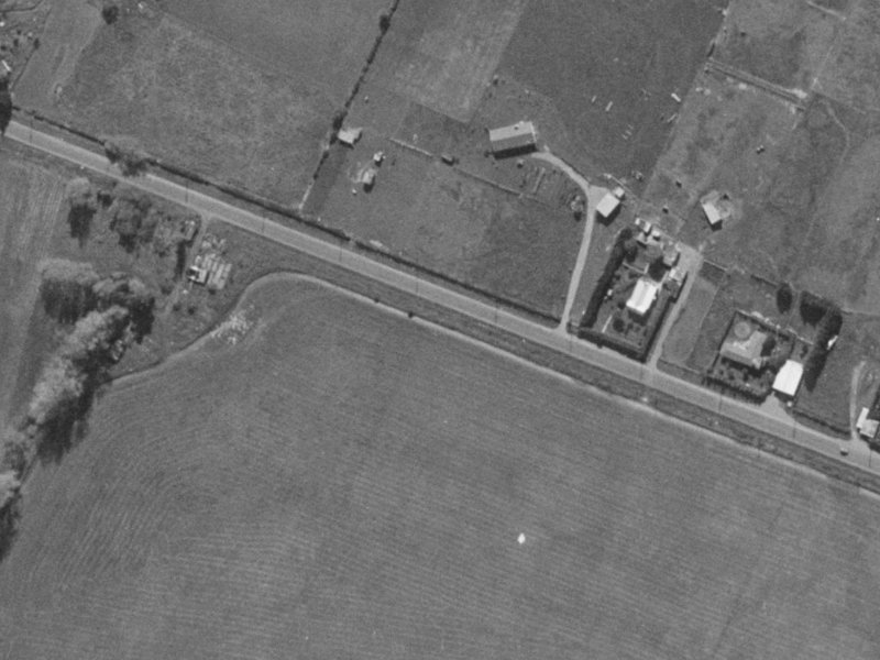 127 Dunbars Road from the air, 1970-1974