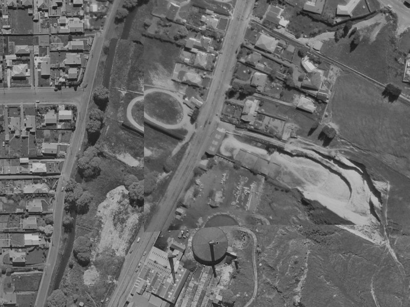 110 Centaurus Road from the air, 1970-1974